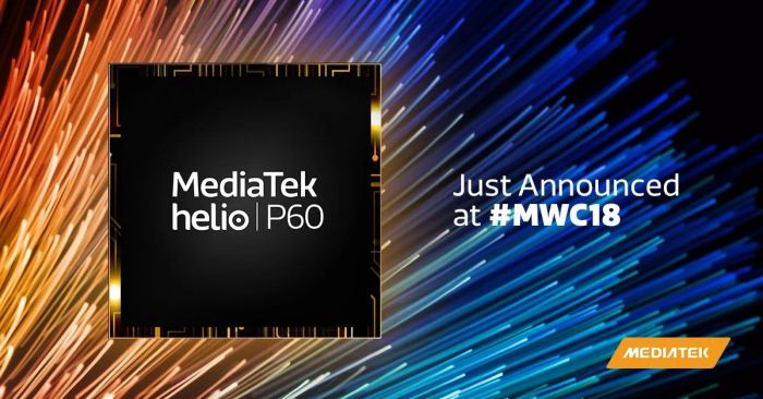 MediaTek Helio P60 представлен на выставке MWC 2018