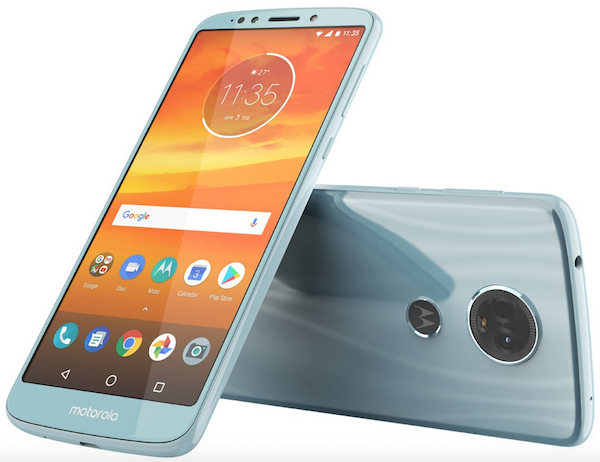 Moto E5 Plus показали на рендере