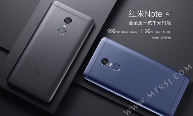 Xiaomi Redmi Note 4 теперь в черном и синем цветах – фото 1
