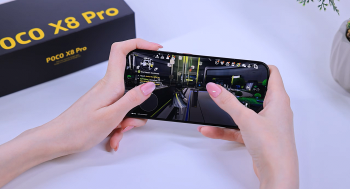 Poco X8 Pro в іграх