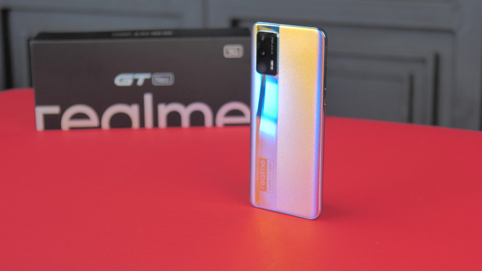 Realme GT Neo on the table