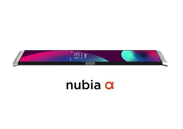 Новые подтверждения космического дизайна смартфона-браслета Nubia α – фото 1
