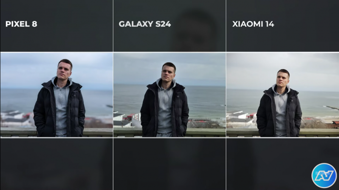 Камеры Pixel 8 vs Xiaomi 14 vs Galaxy S24