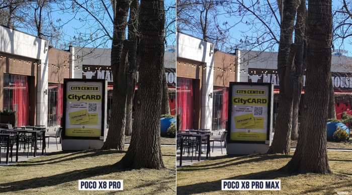 Приклади фото на Poco X8 Pro вдень