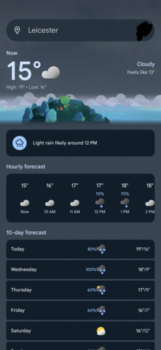 Обновленный интерфейс приложения погода с Material You уже совсем скоро прилетит на твой смартфон – фото 2