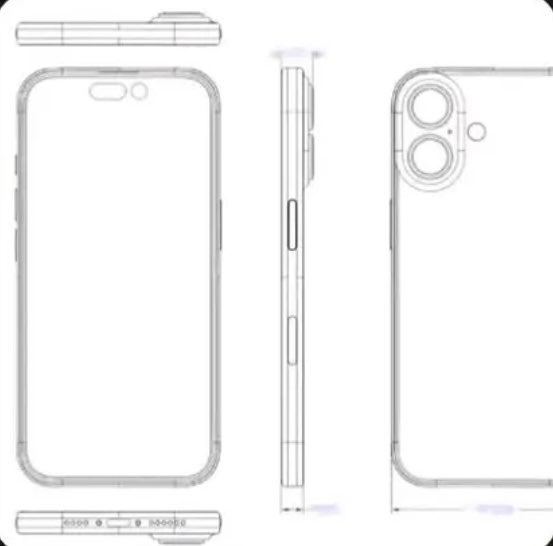 Новый дизайн iPhone 16 – его скопировали в Redmi и Nothing? Чертежи показывают что-то неладное! – фото 1