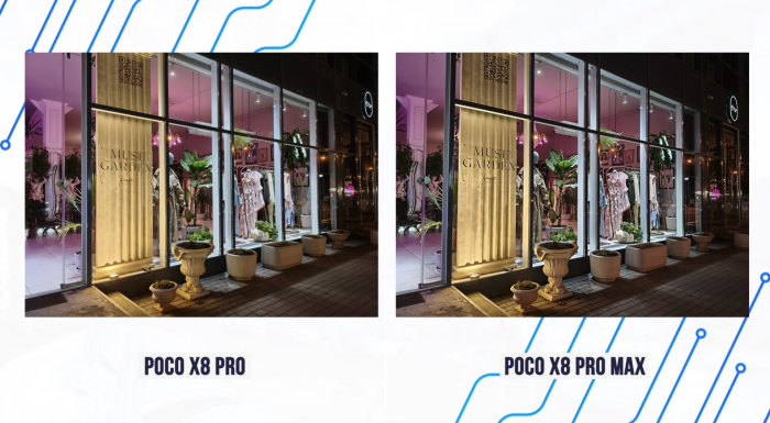Обзор Poco X8 Pro Max примеры фото ночью