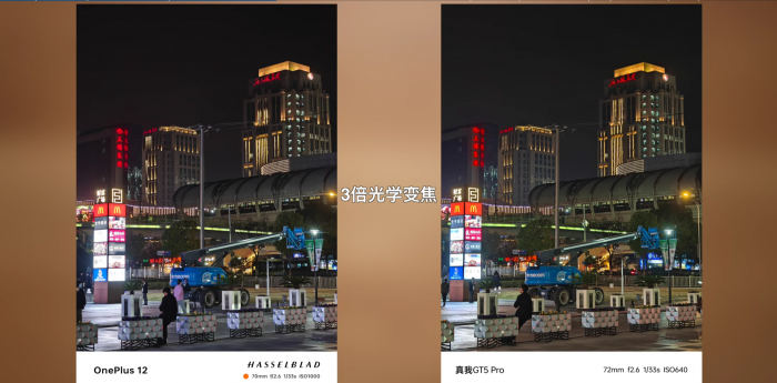 Сравнение камер Realme GT5 Pro vs OnePlus 12