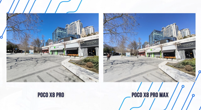 Приклади фото на Poco X8 Pro ультраширик