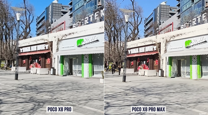 Приклади фото на Poco X8 Pro ультраширик