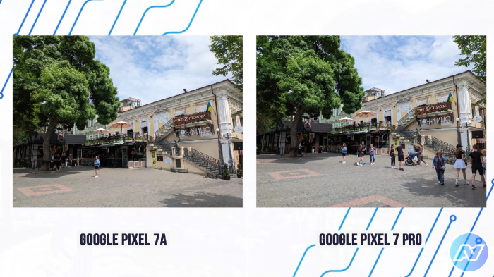 Как фотографирует основная камера Google Pixel 7A