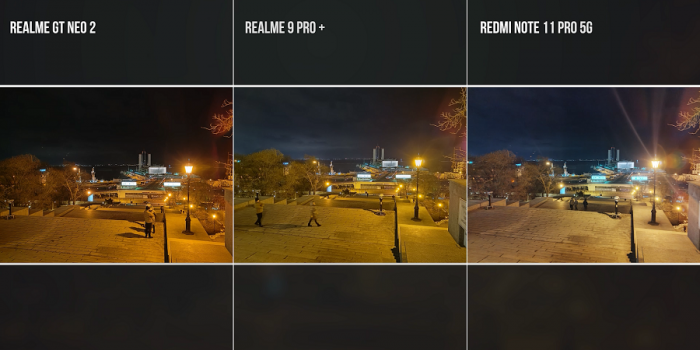 Как фотографирует realme 9 Pro+ в темноте