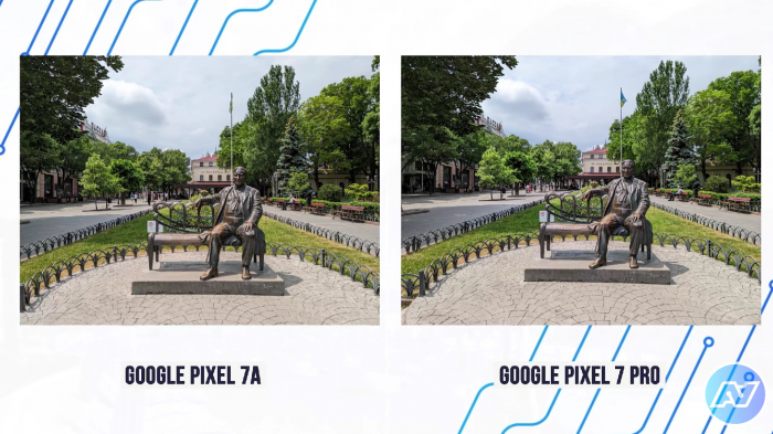 Пример фото на основную камеру Google Pixel 7A