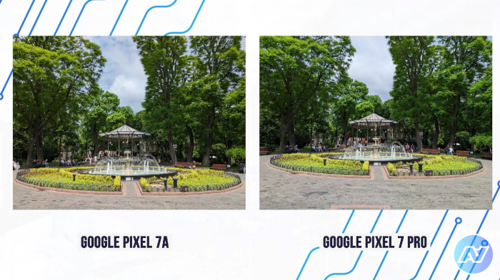 Дневное фото на Google Pixel 7A