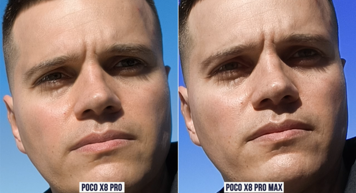  Приклади фото на Poco X8 Pro фронтальна камера