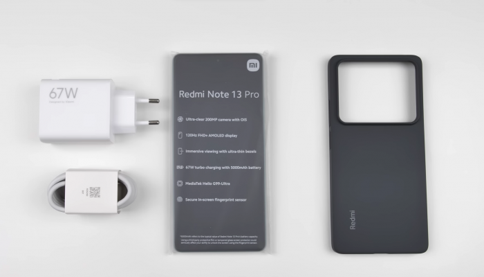 Комплектація Redmi Note 13 Pro 4G