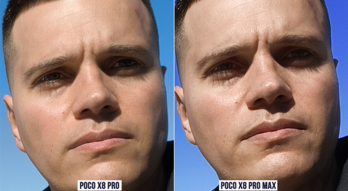 Обзор Poco X8 Pro Max фронтальная камера