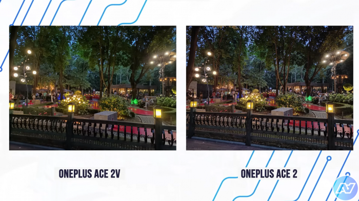 Приклад фото на OnePlus Ace 2V вночі