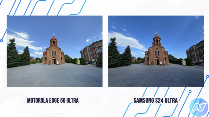 Фото на сверхширокоугольник Moto Edge 50 Ultra