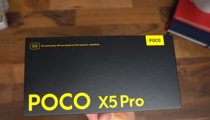 Упаковка Poco X5 Pro