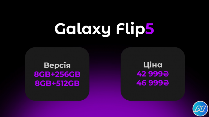 Ціна Samsung Galaxy Flip5