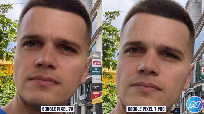 Як фотографує фронтальна камера Google Pixel 7A
