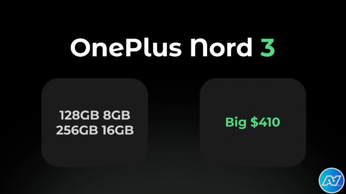 Сколько стоит OnePlus Nord 3