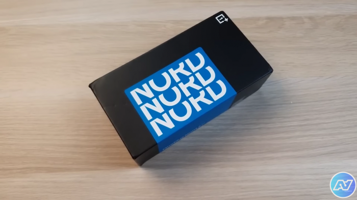 Упаковка OnePlus Nord 3