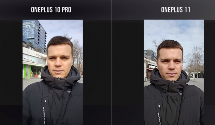 Зйомка відео на фронтальну камеру OnePlus 11