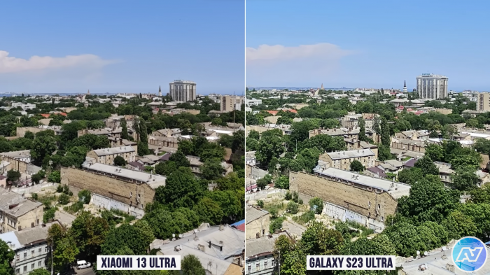 Порівняння надширококутників Xiaomi 13 Ultra vs Samsung Galaxu S23 Ultra