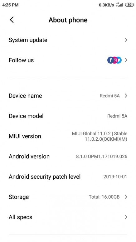 Redmi 5 и Redmi 5A получили MIUI 11 Global Stable – фото 2