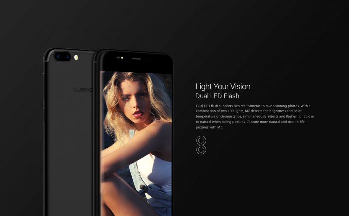 На создание Leagoo M7 с двойной камерой вдохновил iPhone 7 Plus – фото 2