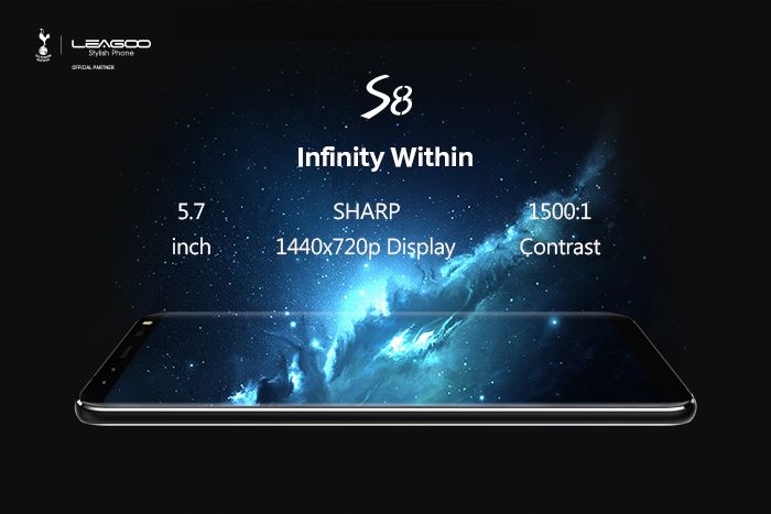 Сравнение экранов Leagoo S8 и Samsung Galaxy S8 Plus – фото 3