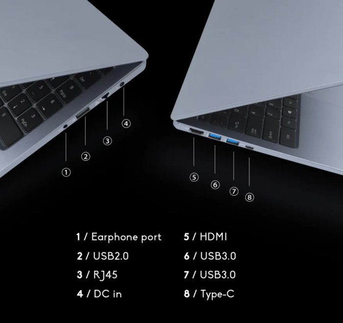 Летняя распродажа Ninkear N16 Pro: мощный ноутбук для работы и развлечений на Core i7-1260P – фото 4