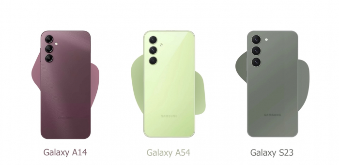 Цвета Samsung Galaxy A54