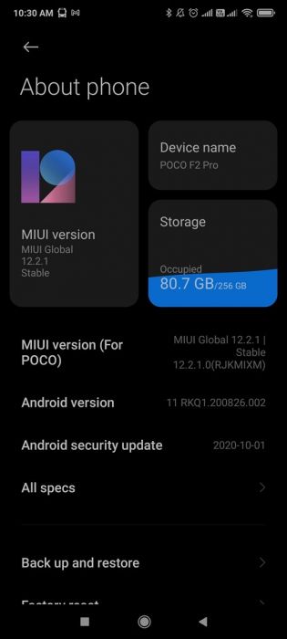 Android 11 починає приходити на Poco F2 Pro. Завантажити – фото 1