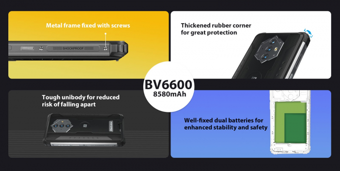 Анонс Blackview BV6600: высокий уровень автономности и защиты – фото 1