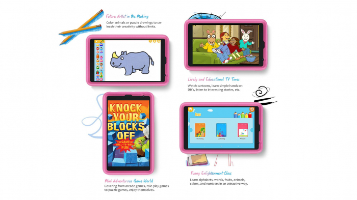 Детям под подушку: планшет Blackview Tab6 Kids для обучения и развлечений – фото 2
