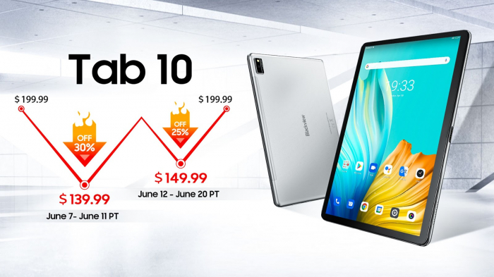 Android-планшет Blackview Tab 10 надійшов у продаж за зниженою ціною – фото 2