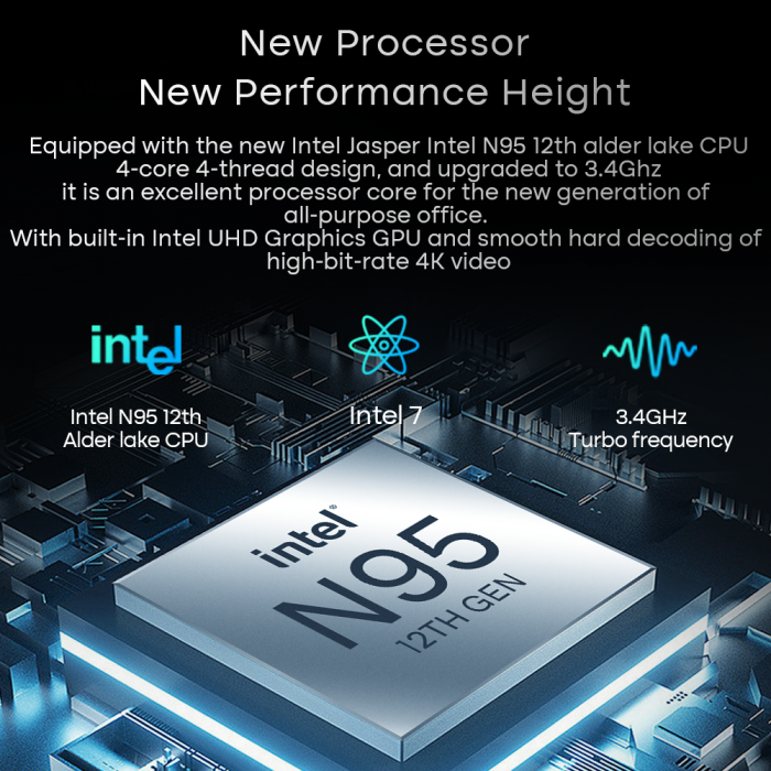 DERE R16 PRO: 16-дюймовый 2,5K IPS дисплей и процессор Intel N95 по непревзойденной цене – фото 3