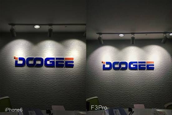 Doogee F3 Pro против iPhone 6 в сравнении тыльных камер
