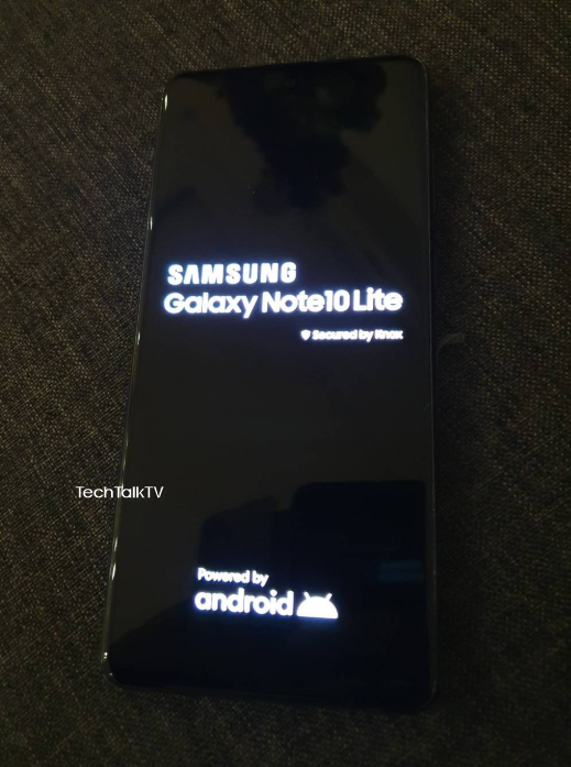 Samsung Galaxy Note 10 Lite впервые на «живых» снимках – фото 1