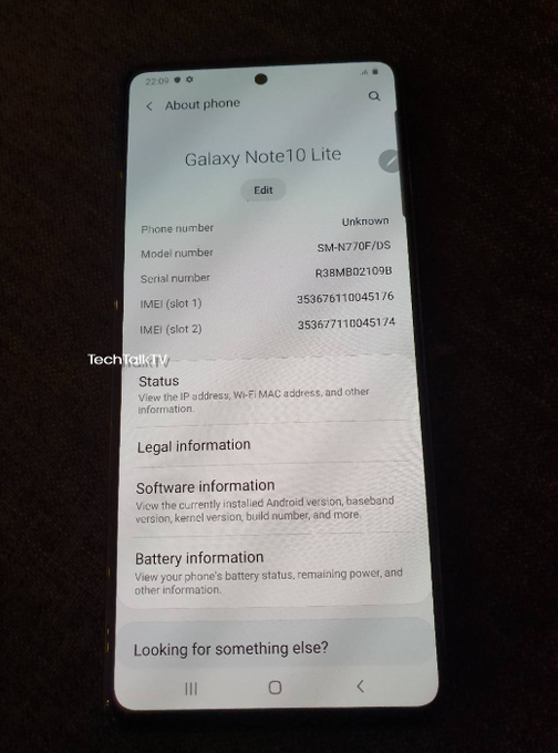 Samsung Galaxy Note 10 Lite впервые на «живых» снимках – фото 5