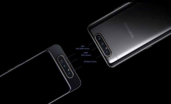 Представлен Samsung Galaxy A80 с выдвижной и поворотной камерой – фото 3