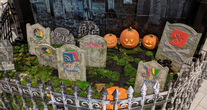 Хэллоуин, Google и кладбище мертвых медиа-продуктов