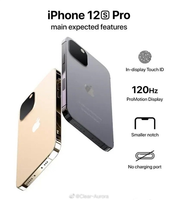 Новый iPhone 12S - без разъёма для зарядки но с экраном на 120 Гц? – фото 2