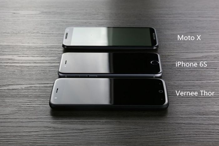 Vernee Thor, iPhone 6S и Moto X: сравнение экранов – фото 4