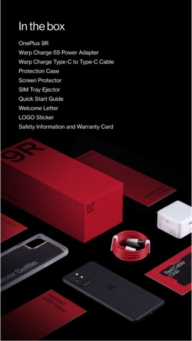 Слили ключевые характеристики OnePlus 9R – фото 2