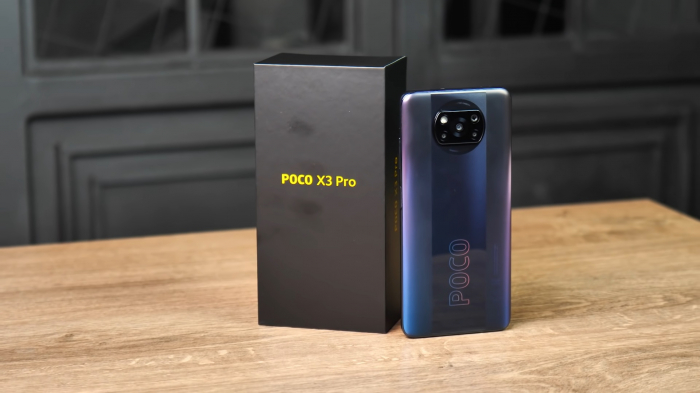 Poco X 3 Pro with box