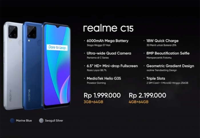 Представлен Realme C15: дешевый способ получить большой дисплей и емкий аккумулятор – фото 1